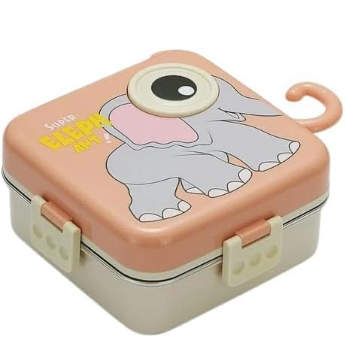 3D Elephant Shaped Bento Lunch Box